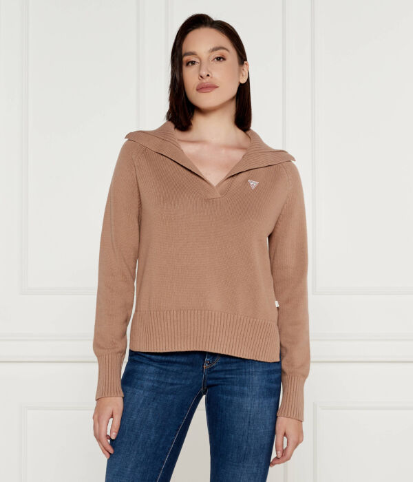 

Свитер Guess Jeans Regular Fit, желтый