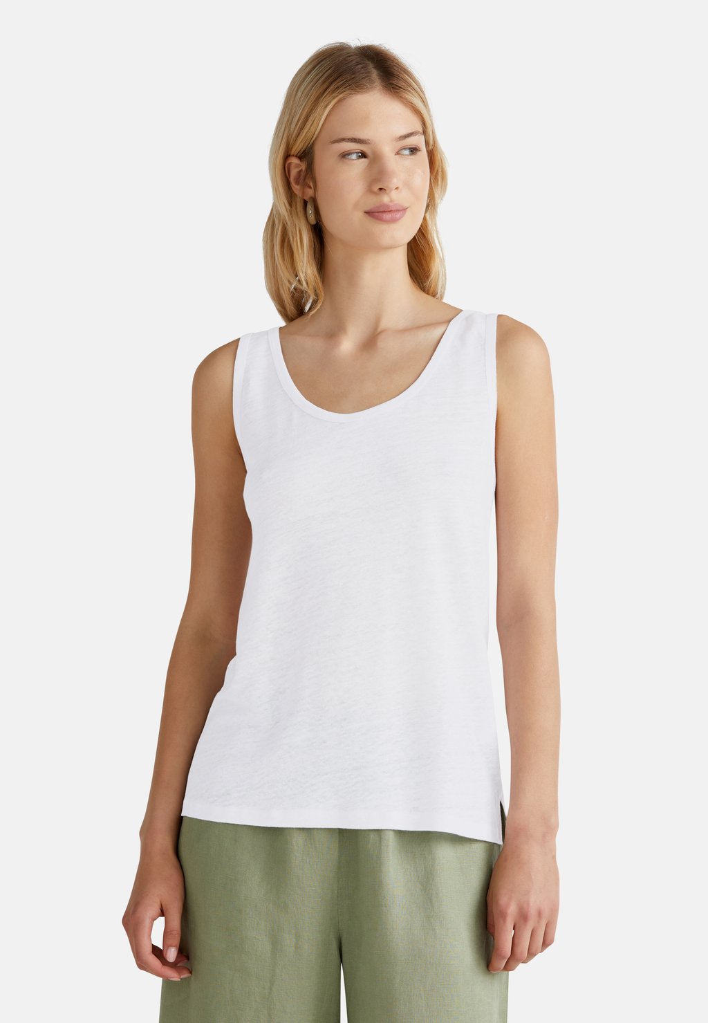 

Топ Blouse United Colors of Benetton, белый