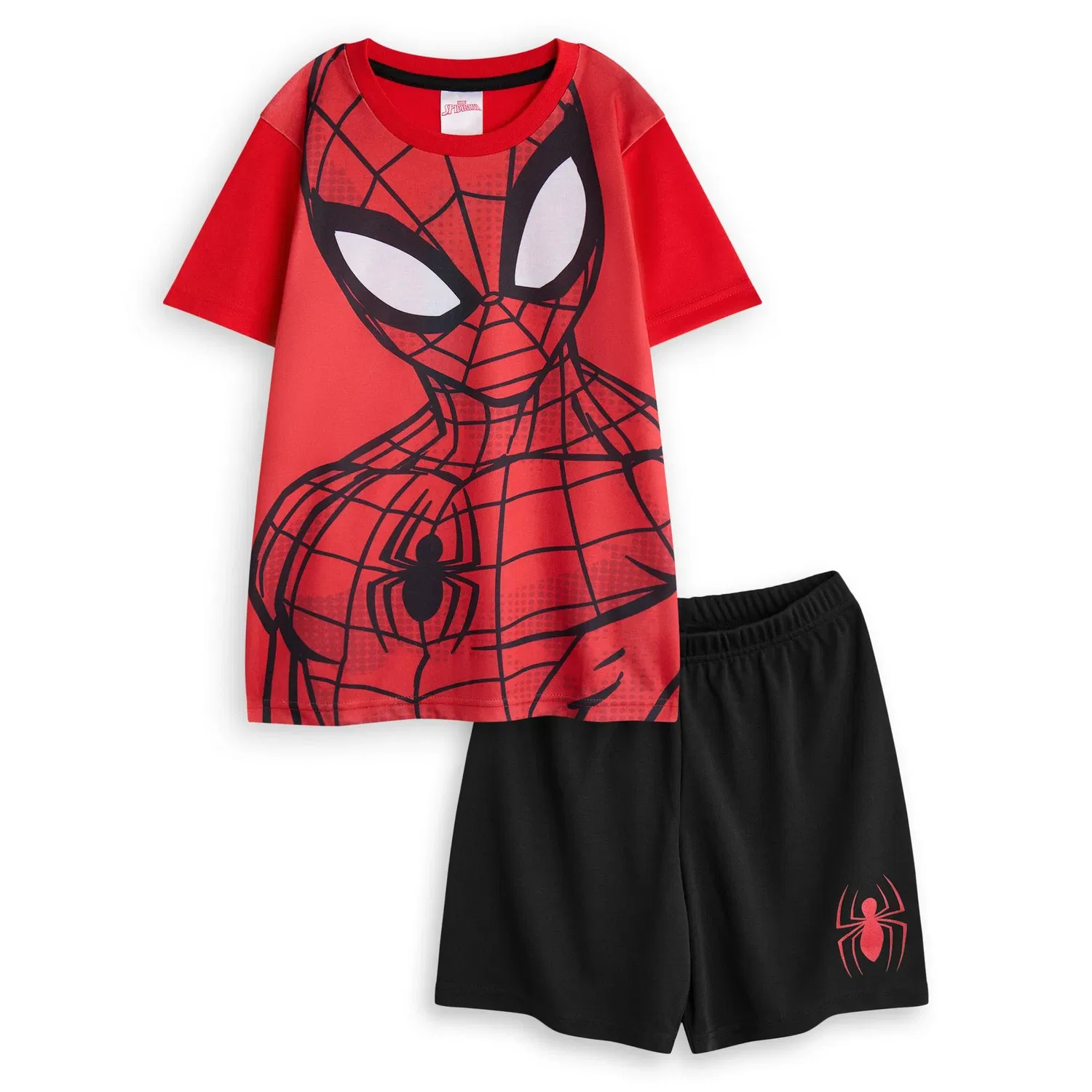 Пижама с коротким рукавом Spider-Man Marvel, красный