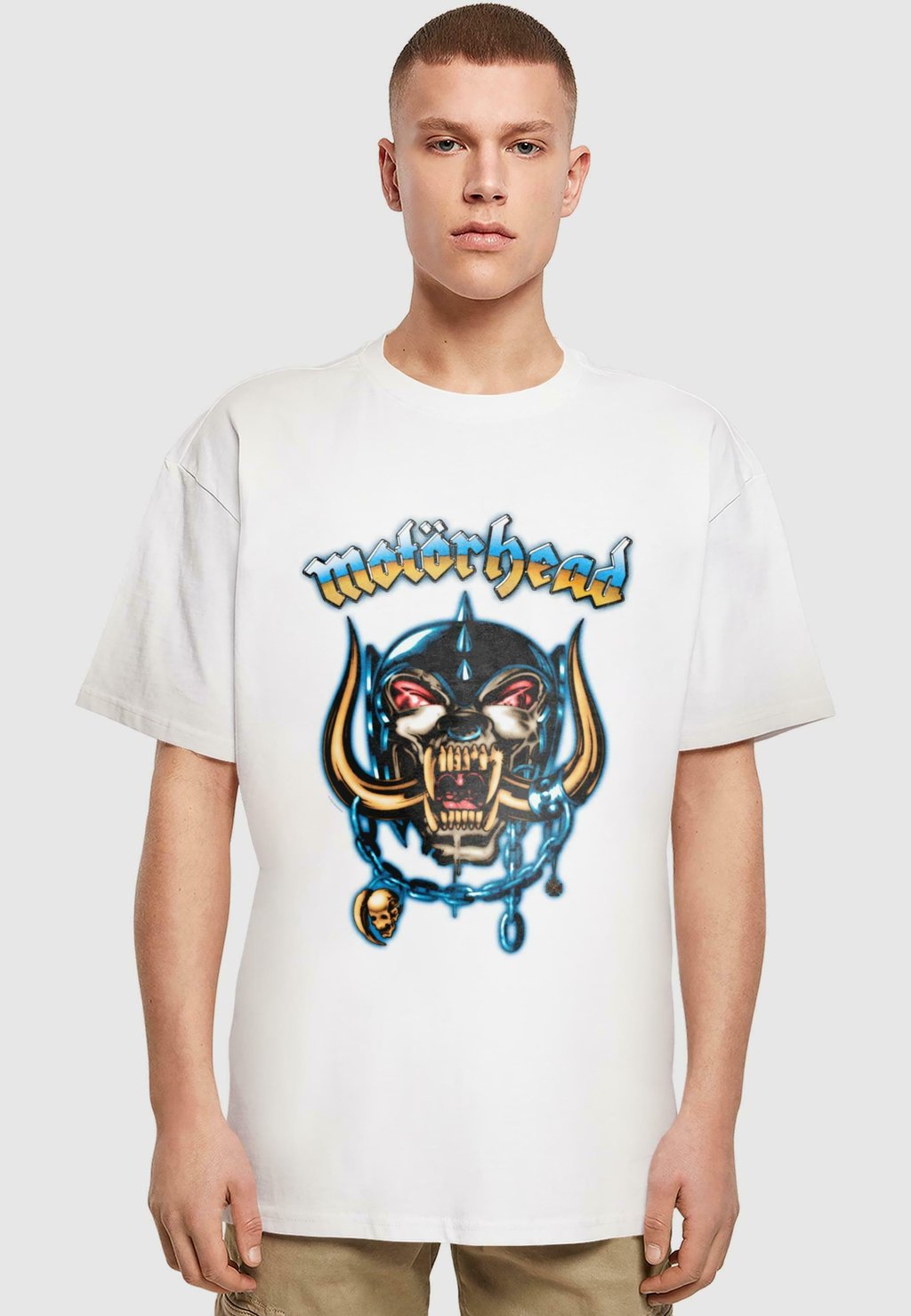 

Футболка с принтом MOTORHEAD Merchcode, белый
