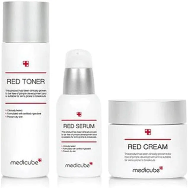 Набор для ухода за кожей Medicube Red Line Basic 3 Set