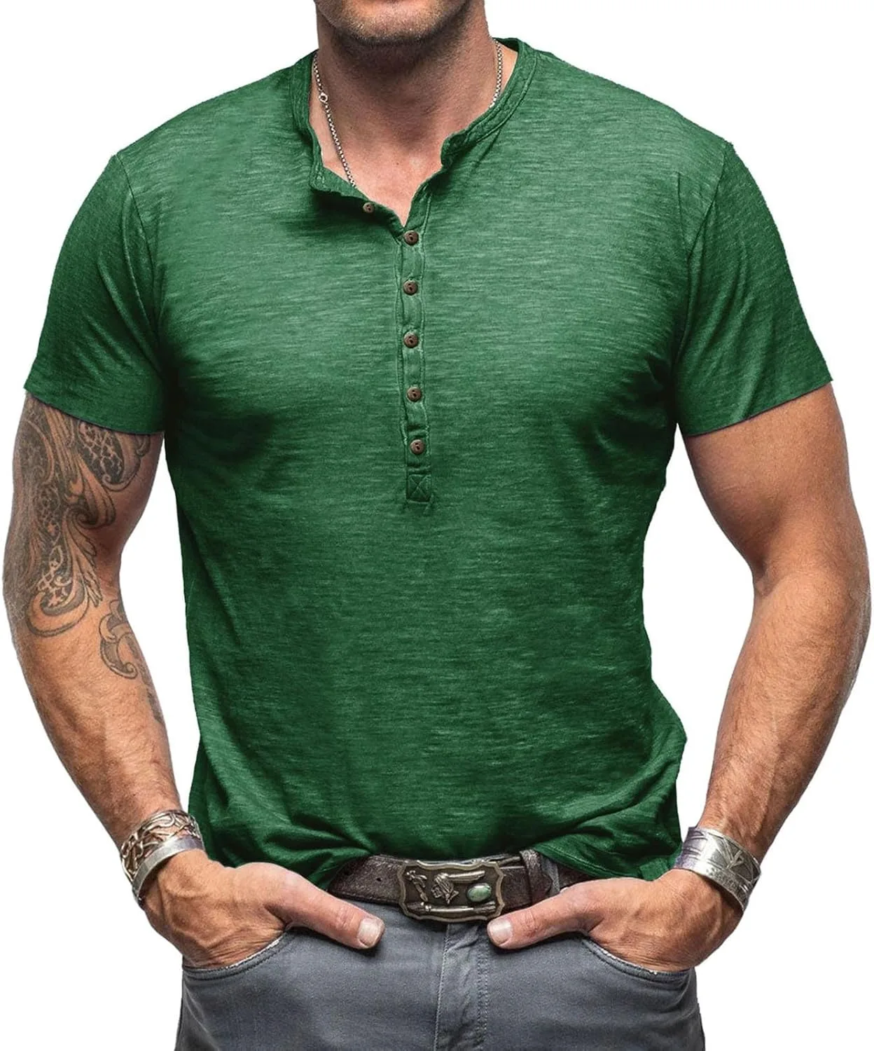 

Футболка Henley Cambkatl с коротким рукавом