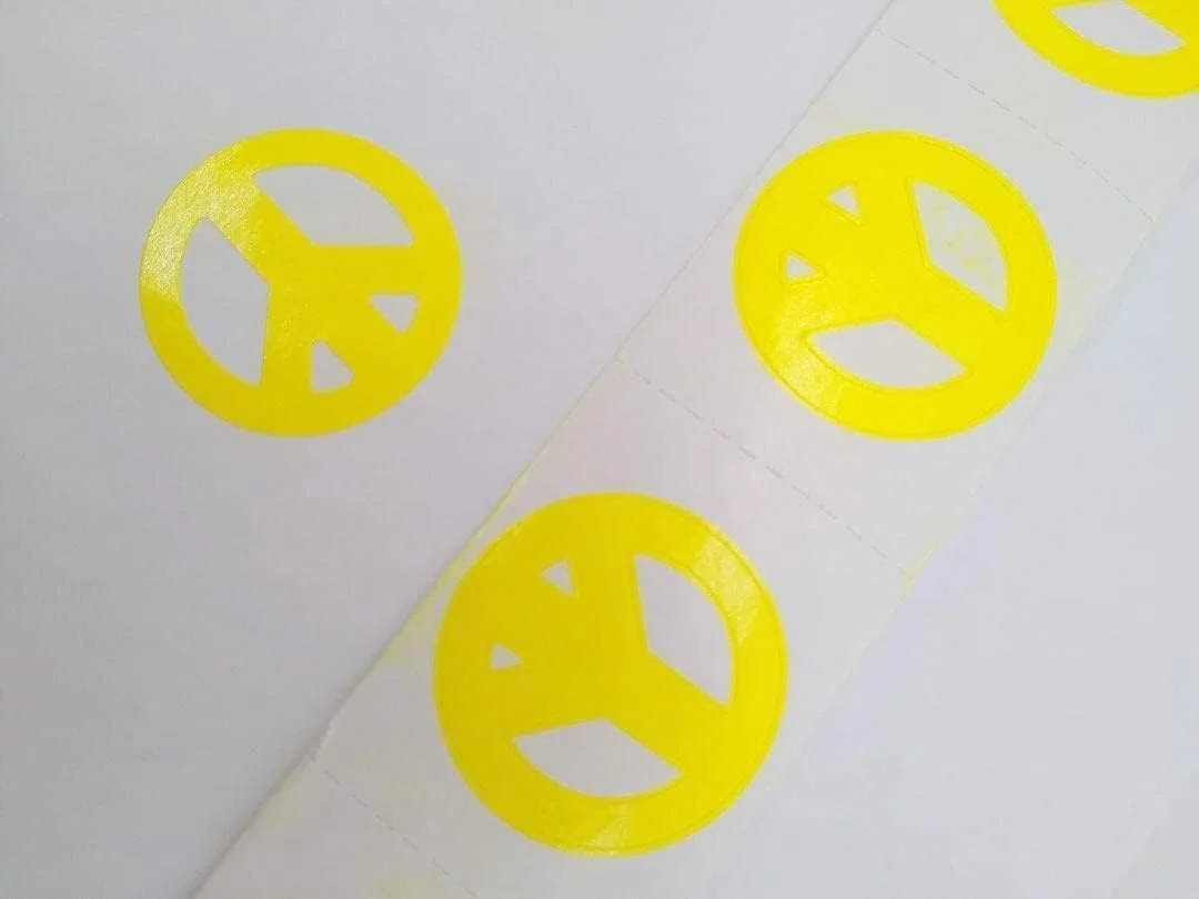 Наклейки для загара Peace Tanning Stickers, 1000 шт., Sticker Firm