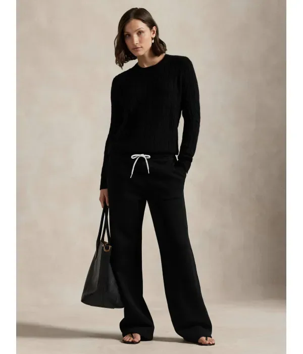 Спортивные штаны relaxed fit Polo Ralph Lauren, черный — фото 2