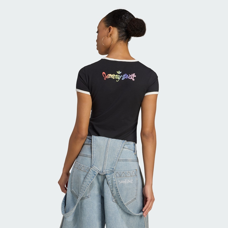 Рубашка ADIDAS ORIGINALS Adidas x Jeremy Scott, черный — фото 4