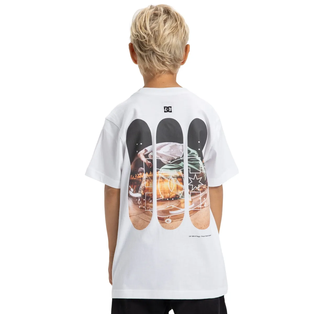 Детская футболка DC Handy Cam DC Shoes, белый — фото 2