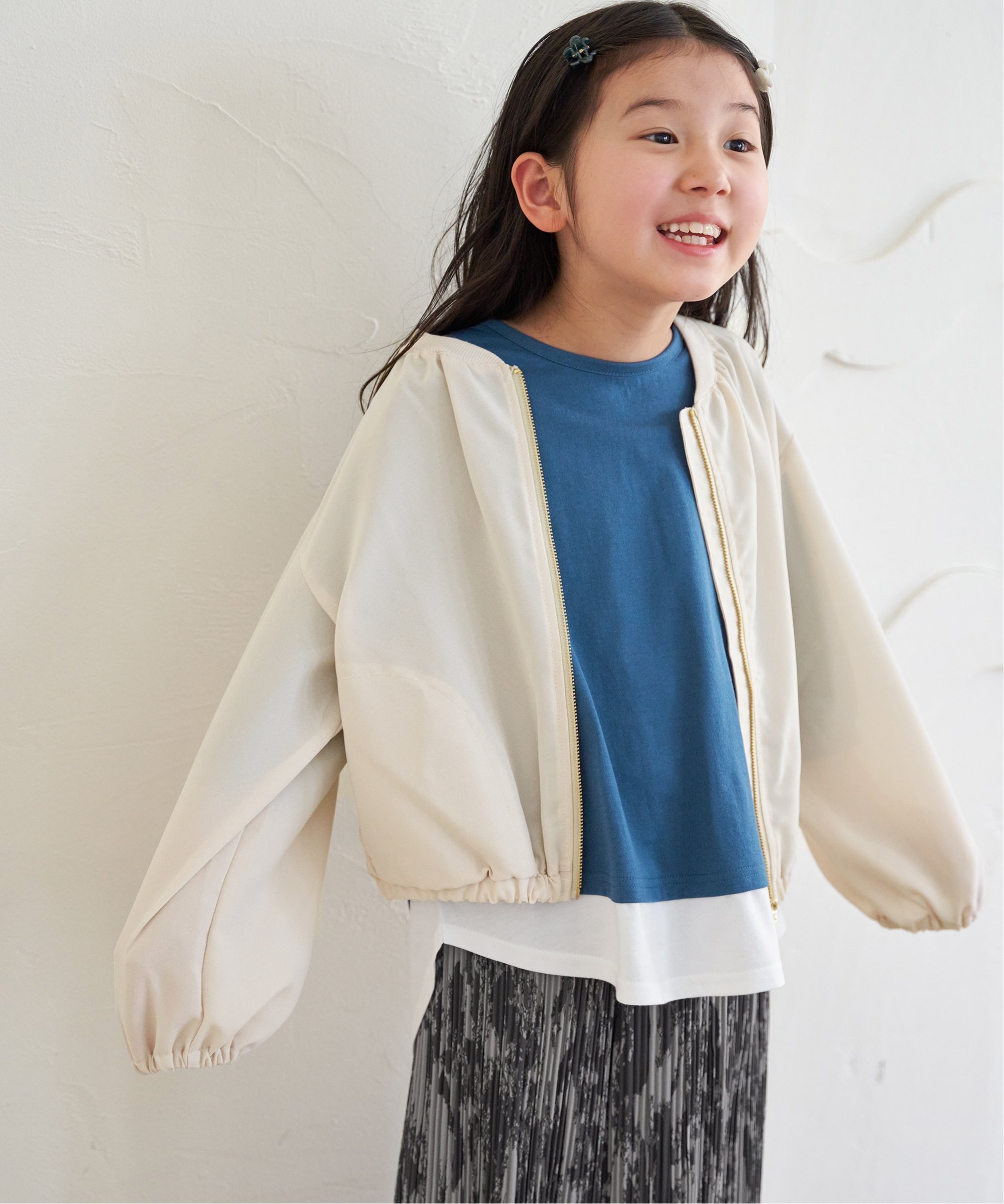 Рубашка из трикотажа с ребристым ворсом (120-160 см) Ikka, Mint green