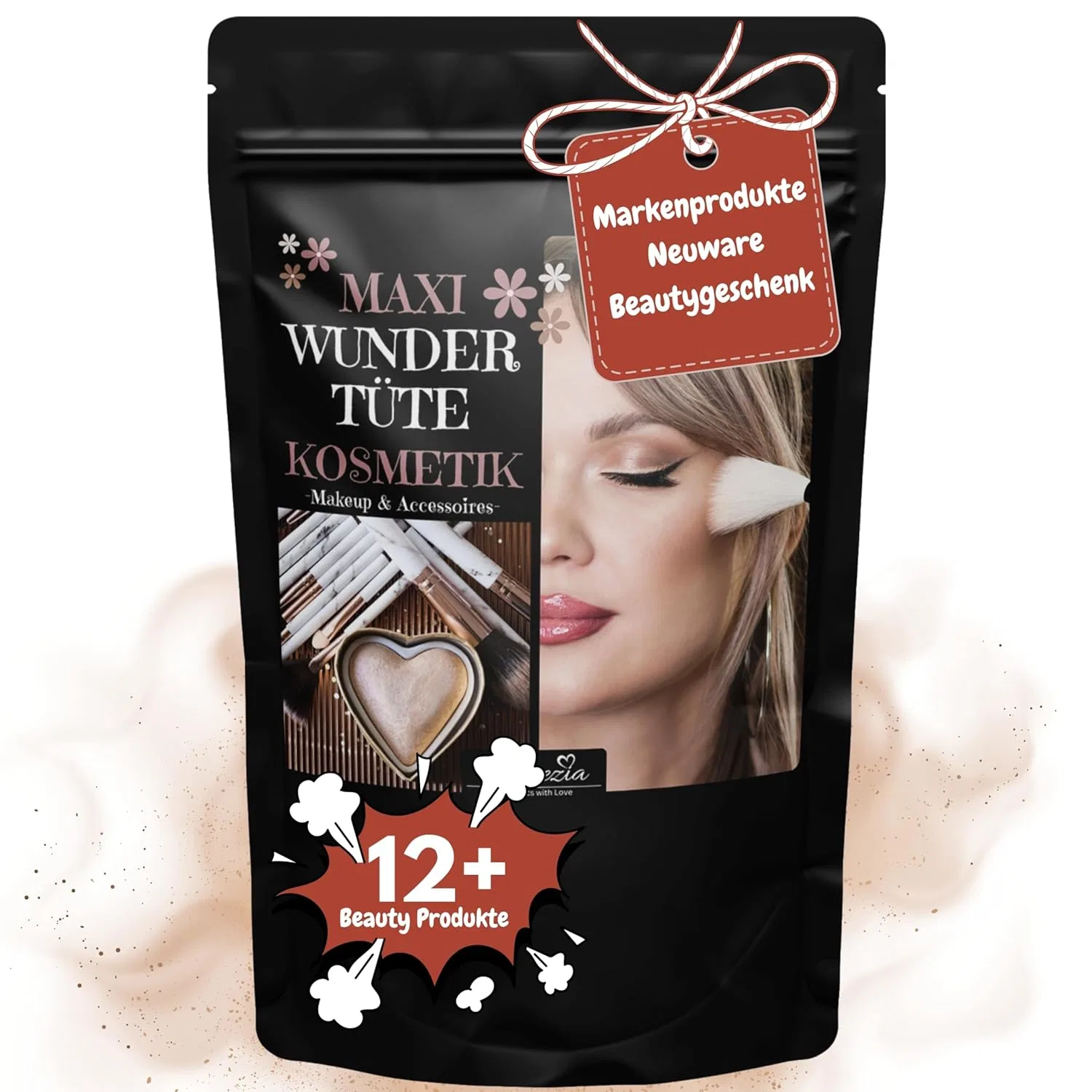 Косметический набор-сюрприз «Beauty Bag» из 12+ предметов Cosmezia, Maxi
