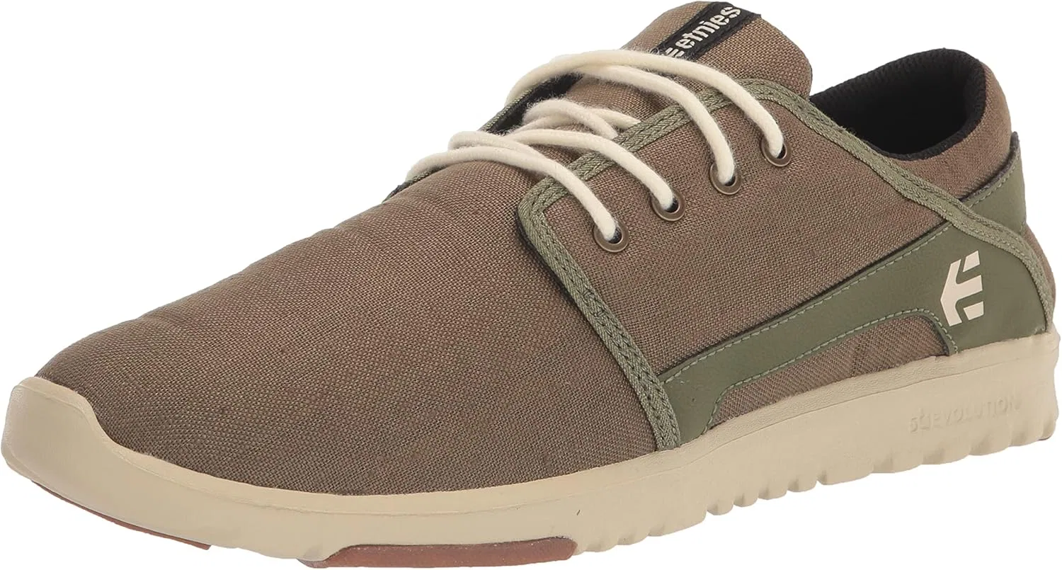 Кроссовки Etnies Scout, цвет Olive/Tan/Gum