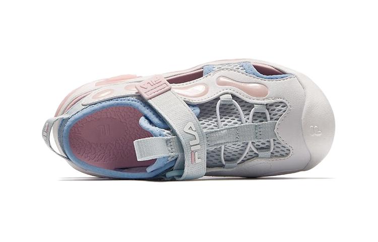 Износостойкие детские сандалии Illusion Blue Мягкий голубой для детей 3-7 лет FILA KIDS, Illusion Blue/Светло-голубой — фото 3
