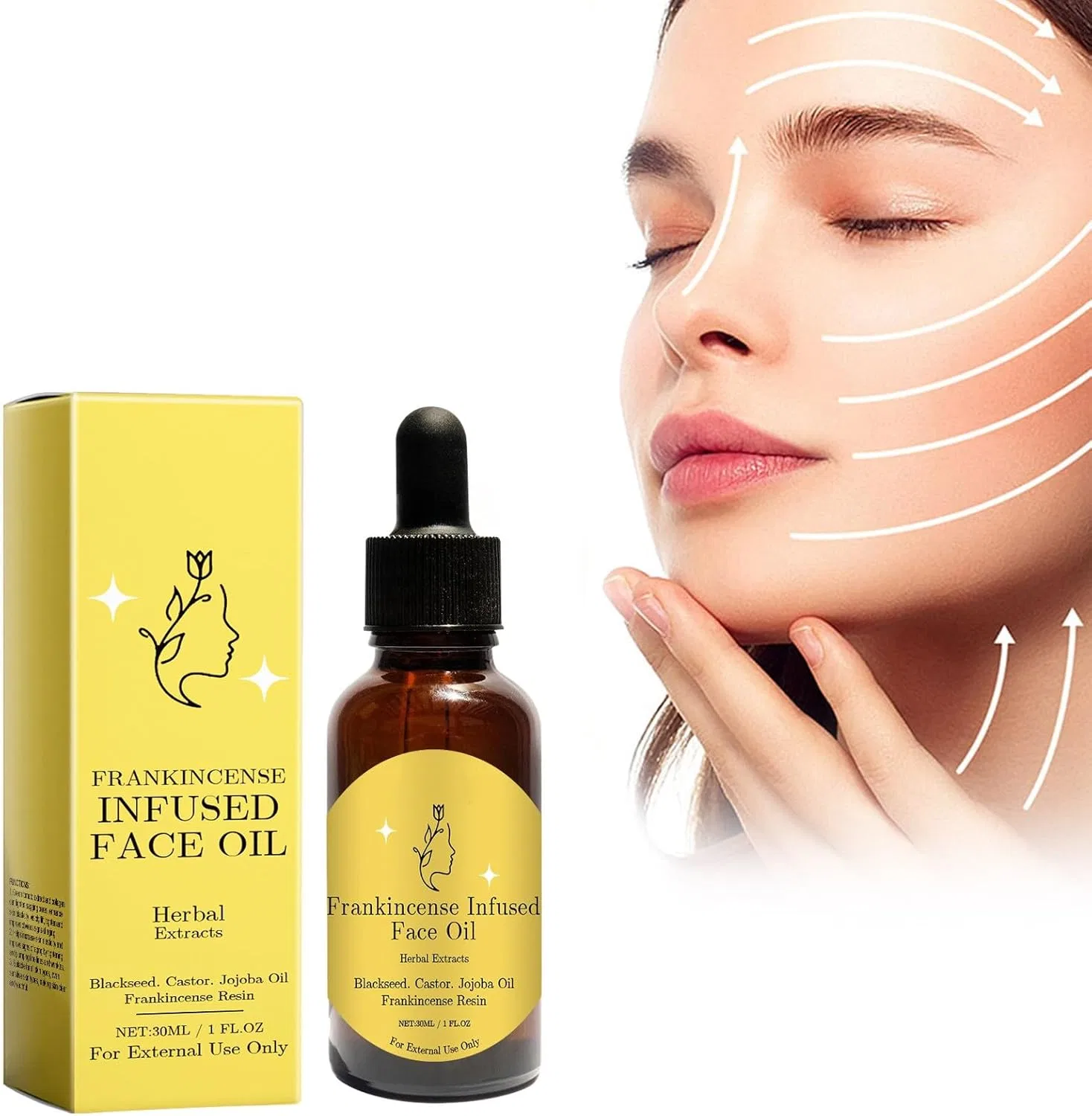 Масло для лица — Frankincense Wood Facial Oil, 30 мл — фото 4