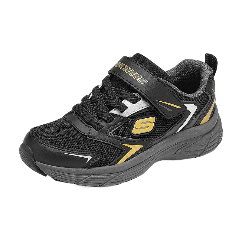 Низкие кроссовки для детей и подростков для повседневной жизни. Skechers Kids, черный — фото 3