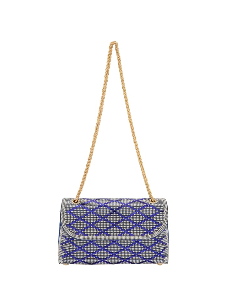 

Наплечная сумка faina, цвет royal blue