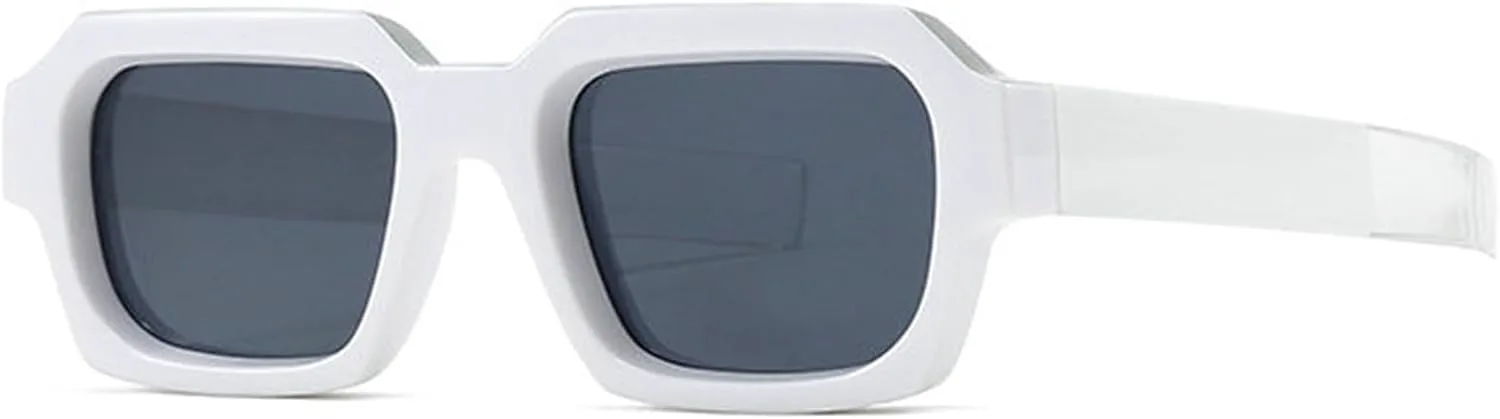 

Солнцезащитные очки Helena Fashion Square для женщин и мужчин, роскошные винтажные солнцезащитные очки в стиле панк, популярные двухцветные очки для вождения, C6