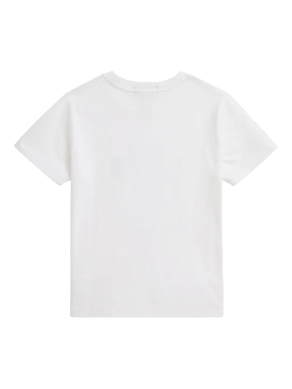 Футболка с круглым вырезом Polo Ralph Lauren Kids, белый — фото 2