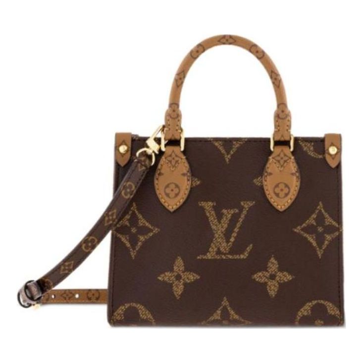 

Сумка (WMNS) LOUIS VUITTON OnTheGo BB Monogram Reverse Canvas Handbag 'Brown'