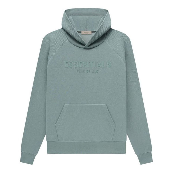 

Толстовка ss23 waffle raglan hoodie 'sycamore' Fear Of God Essentials, зеленый