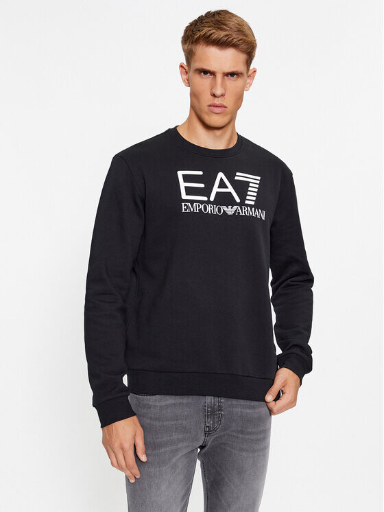 

Толстовка обычного кроя Ea7 Emporio Armani, черный