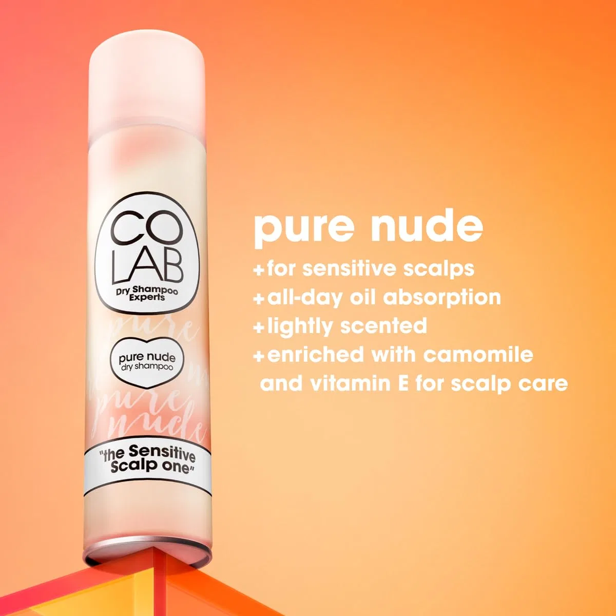 Сухой шампунь «Pure Nude» от COLAB, 200 мл ‎Colab — фото 3