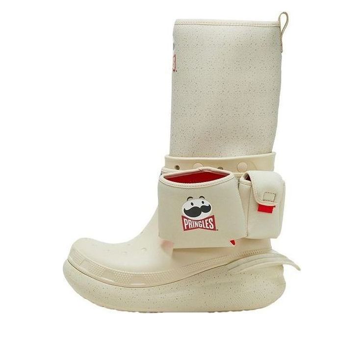 

Ботинки Crocs x Pringles Boots 'White Red' 209691-2Y3, белый