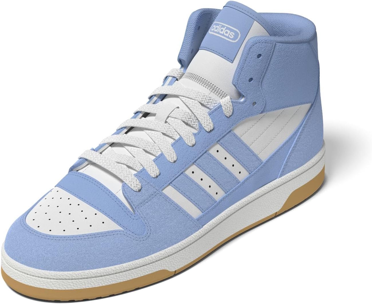 

Мужские баскетбольные кроссовки Adidas Turnaround Mid Top, белый/синий