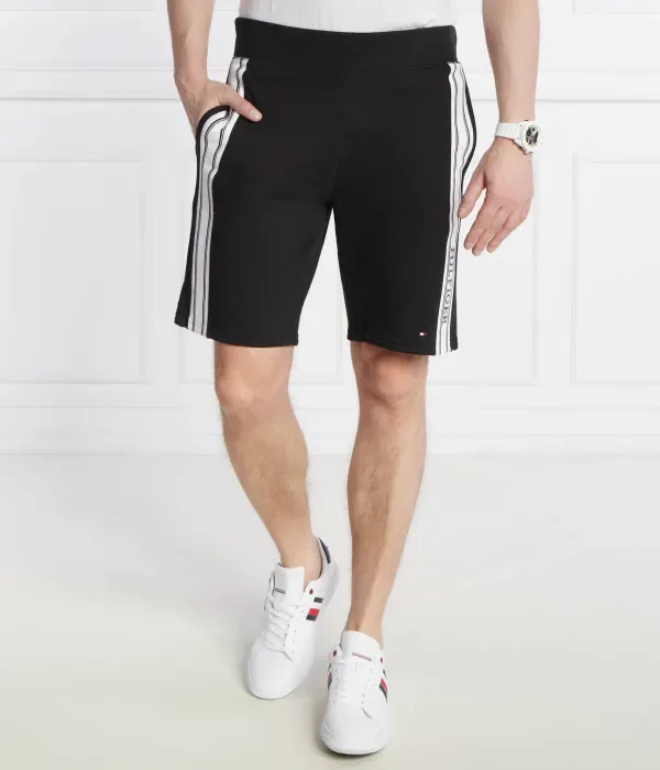 Шорты TRACK regular fit Tommy Hilfiger, черный — фото 3