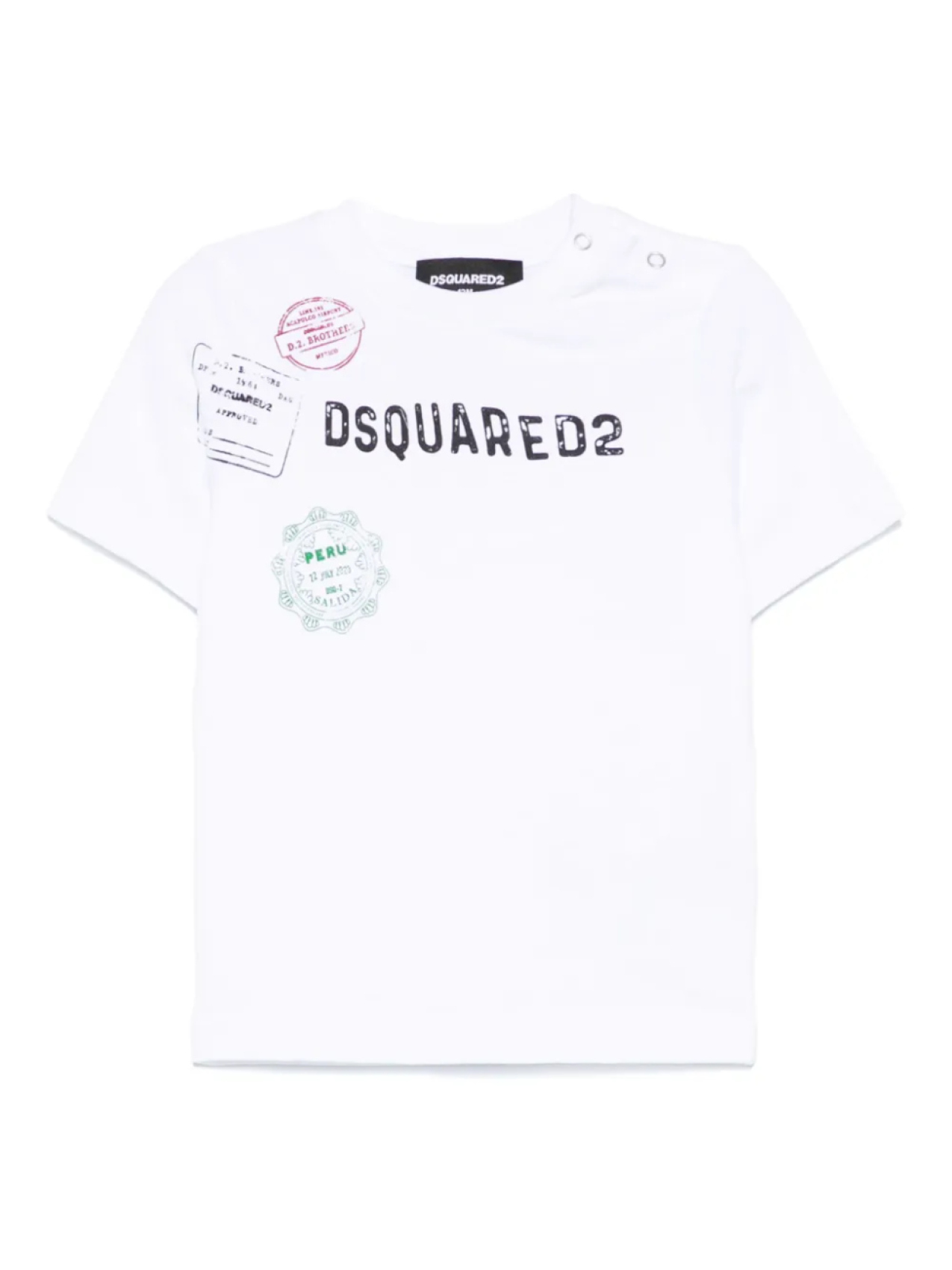 

Футболка с логотипом DSQUARED2 KIDS, белый