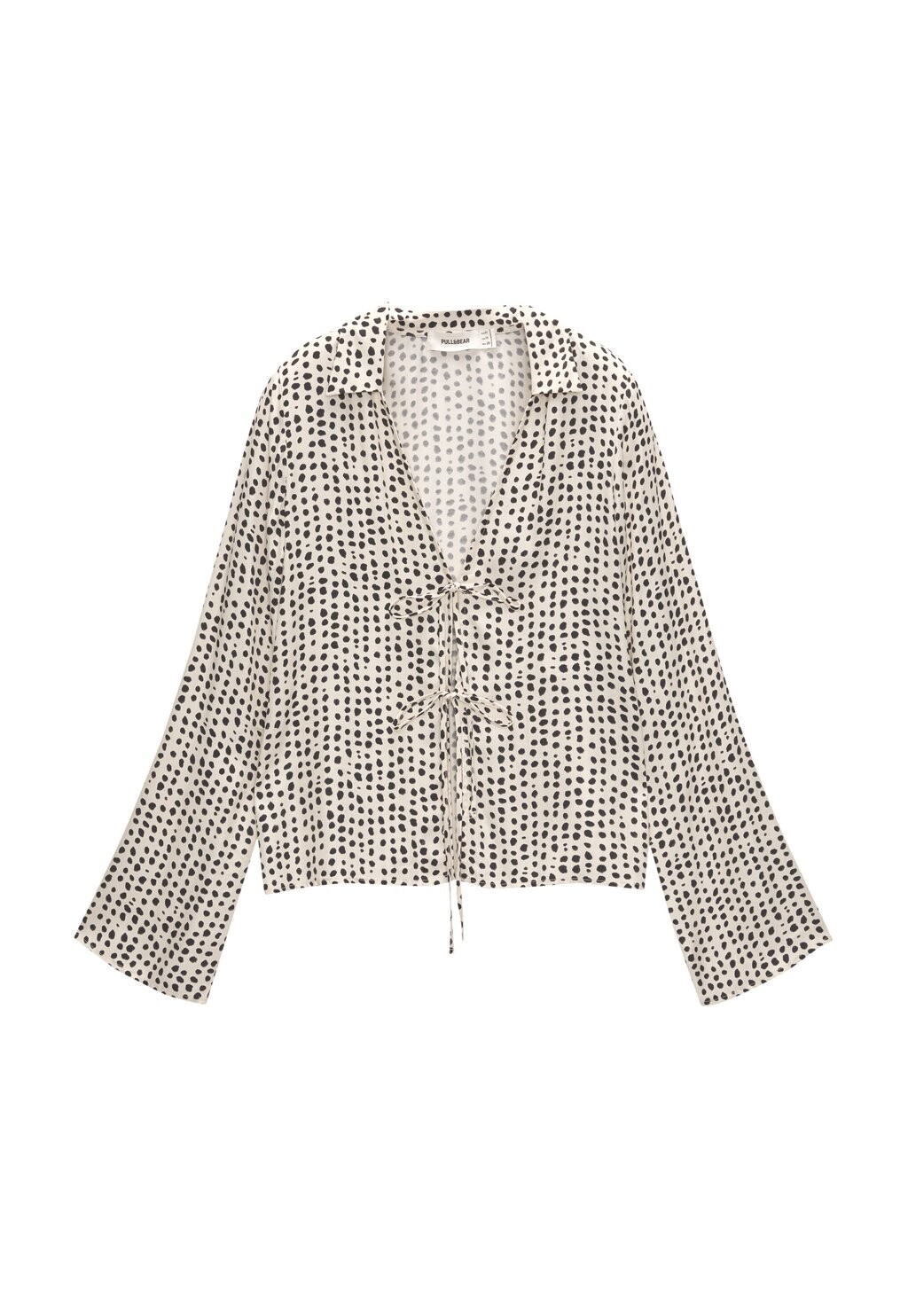 

Блуза TIES PULL&BEAR, белый