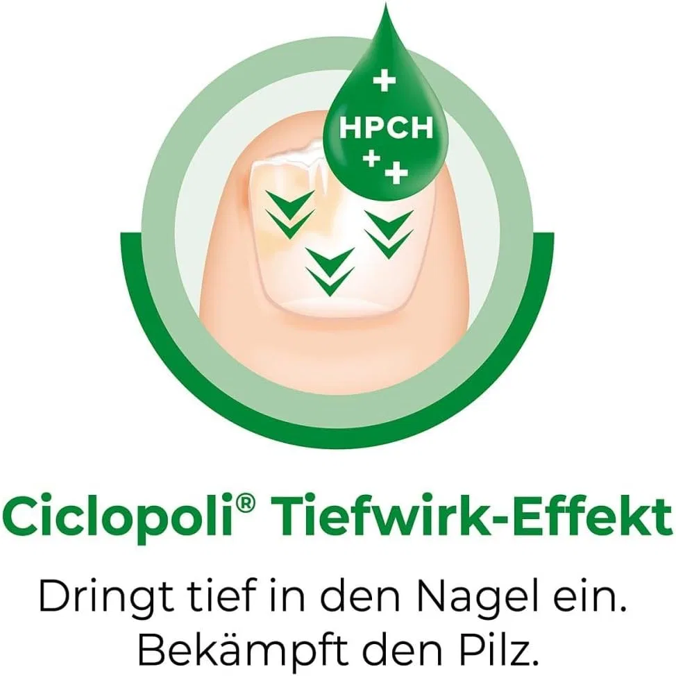 Лечебный лак для ногтей Ciclopoli от грибка, 6.6 мл Ciclopoli — фото 3