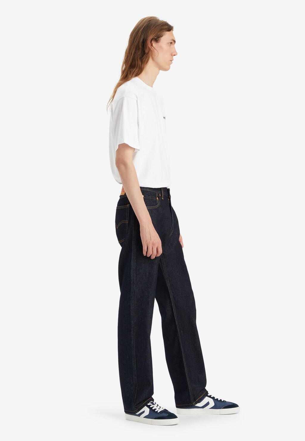 Джинсы свободного кроя 555 '96 RELAXED STRAIGHT Levi's, цвет good as new rinse — фото 4