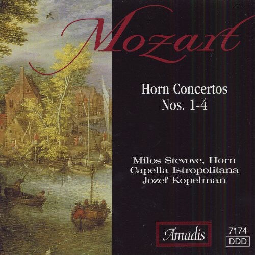 

CD диск Mozart / Stevove / Kopelman / Capella Istropolitan: Horn Concertos 1-4