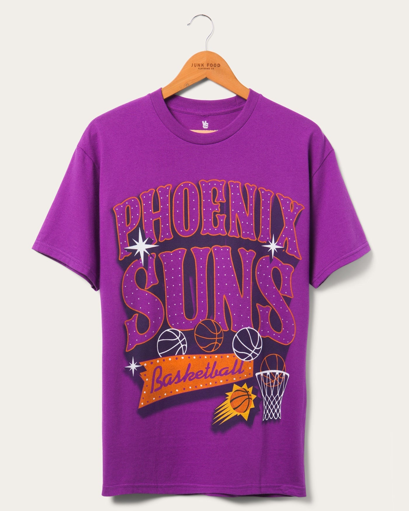 

Футболка Suns Bright Lights Junk Food Clothing, фиолетовый