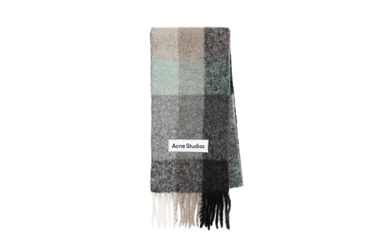

Шарф с логотипом Acne Studios, разноцветный