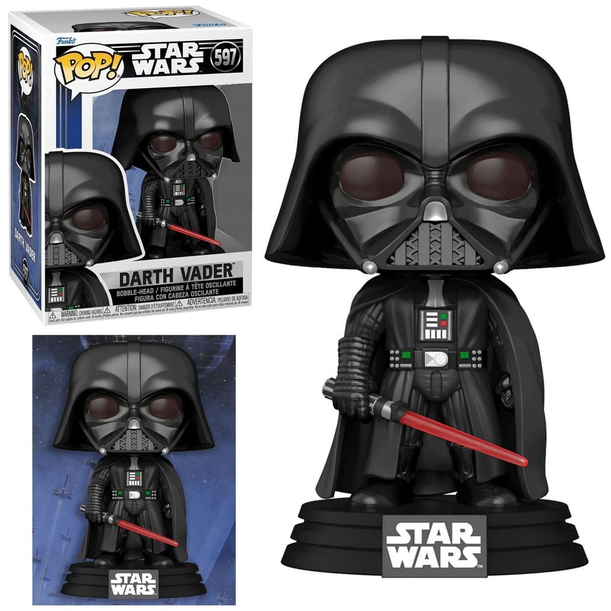 

Фигурка Funko Pop 597 «Звездные войны» ДАРТ ВЕЙДЕР 10 см Disney