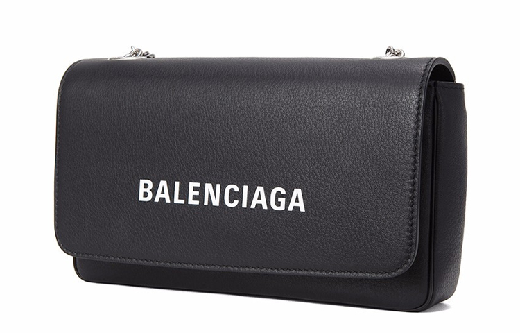 Сумка через плечо Balenciaga женская черная из кожи коровы — фото 2