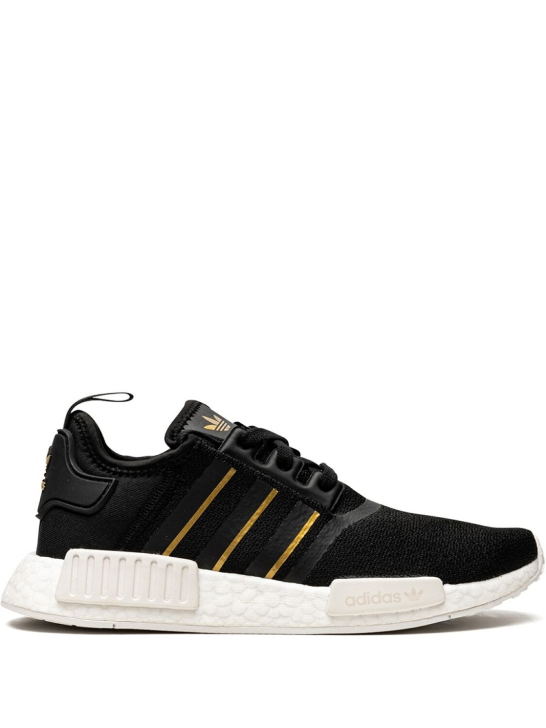 

adidas кроссовки NMD_R1 low-top 'Black Gold Metallic', черный