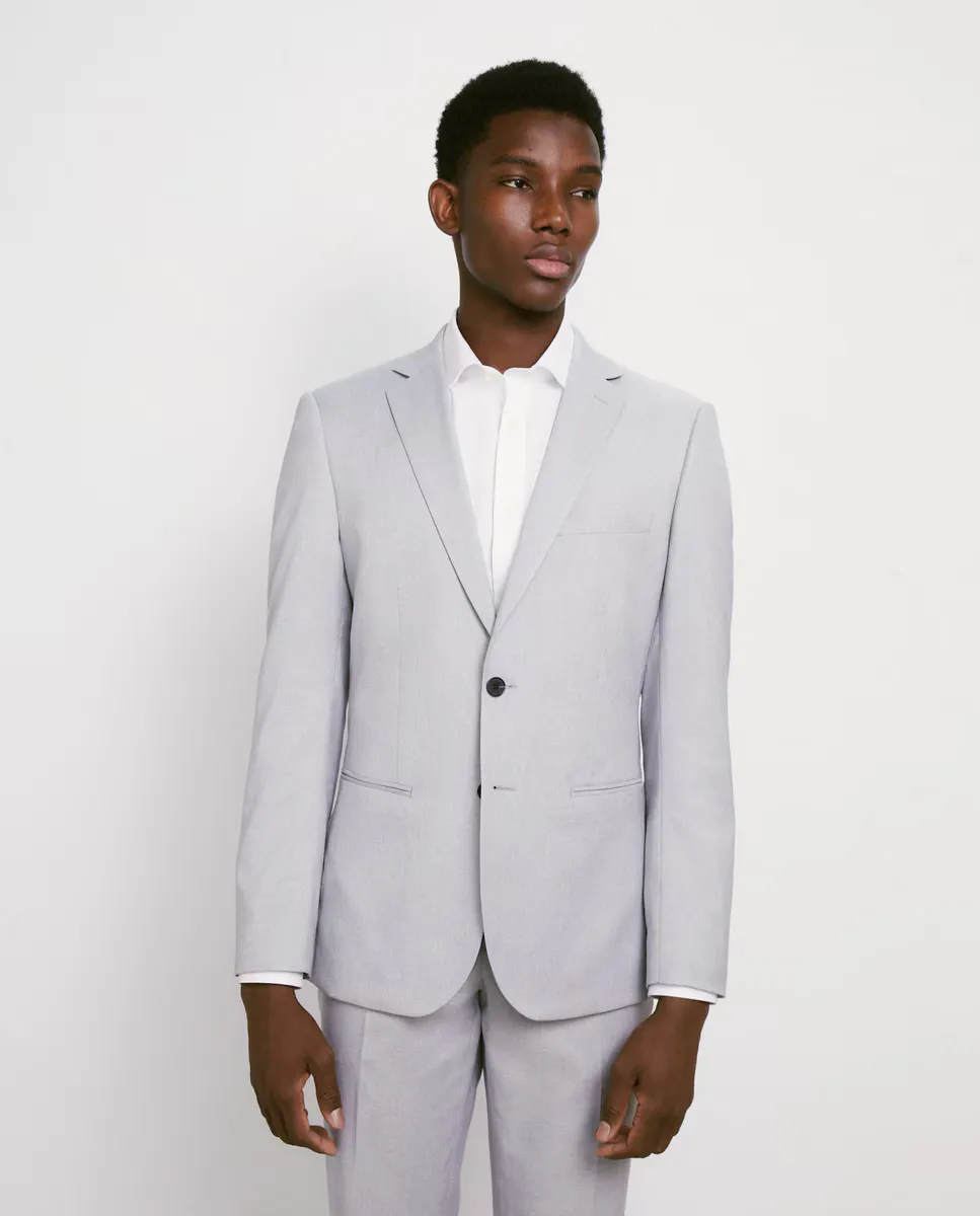 

Мужской клетчатый пиджак Easy Wear, цвет Gris perla
