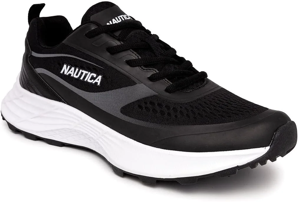 

Мужские кроссовки Nautica на шнуровке - для бега, ходьбы и тенниса с максимальной амортизацией - удобные спортивные кроссовки с улучшенной поддержкой - Балаклава, белый