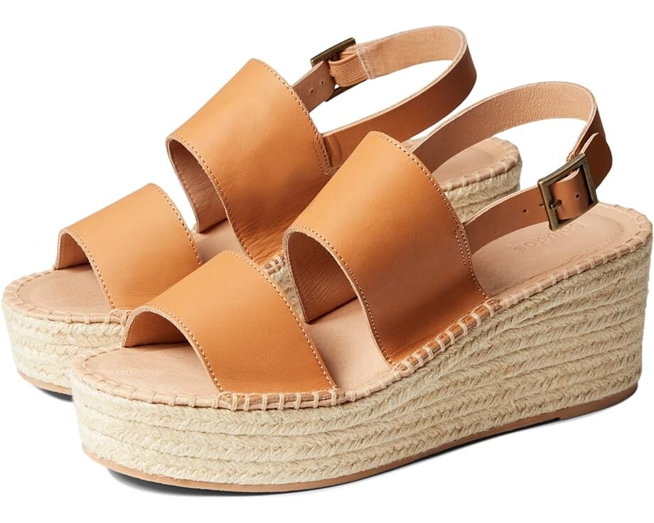 

Туфли Soludos Carmel Wedge, кэмел