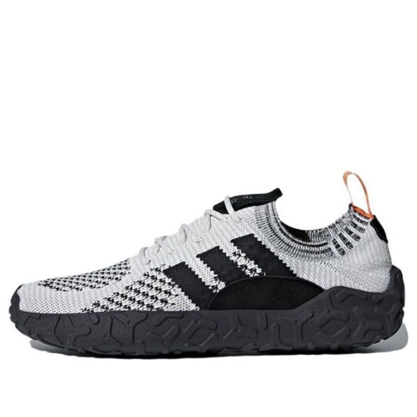 

Кроссовки f/22 primeknit 'grey core black trace orange' Adidas, серый