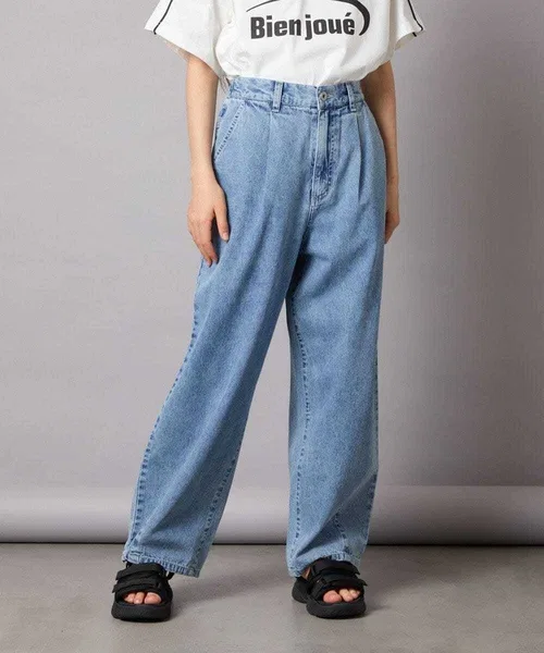 Детские джинсы карго Curve Fit Barrel Denim из хлопка, тёмно-синий