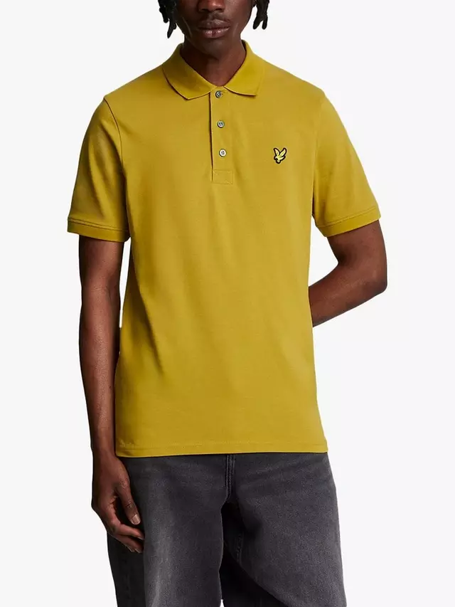 

Поло Lyle & Scott Plain, цвет ellaness/gold