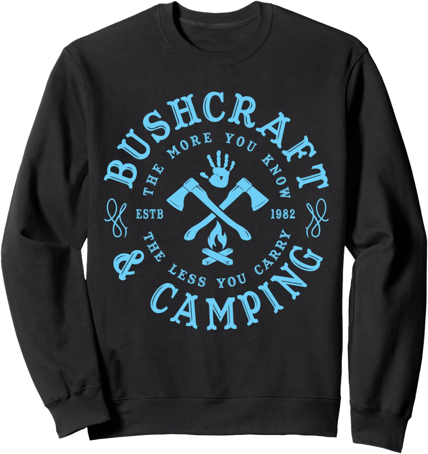 

Тренировочная футболка Camp Bushcraft Survival Gift & Shirt Co., Ltd., черная Camping Outdoor Hiking Bushcraft