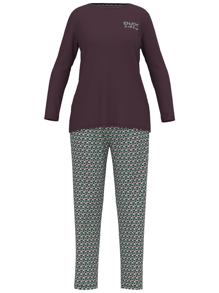 

Götzburg Пижама Katerini фиолетово-среднего оттенка