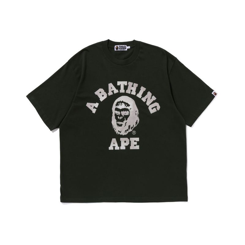

Колледж графическая футболка A BATHING APE, зеленый