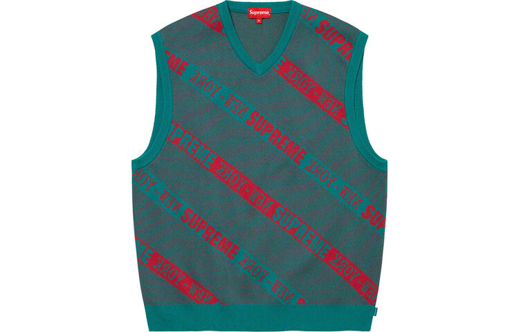

SS22 Жилет унисекс Supreme, зеленый