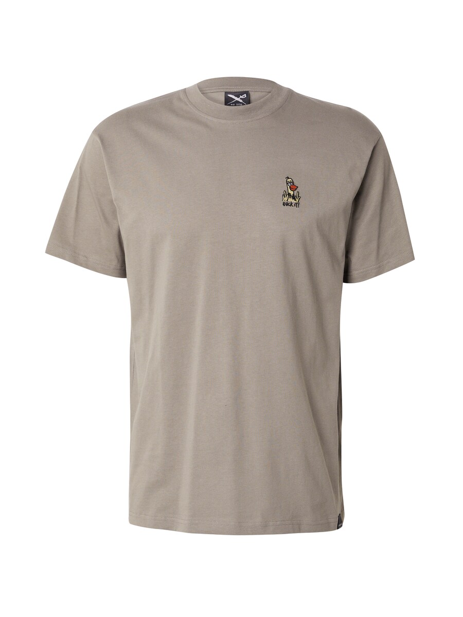 

Рубашка Iriedaily What The Duck Tee, хаки