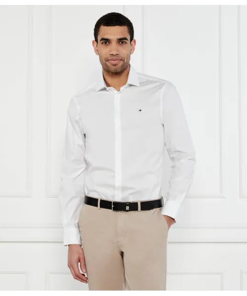 

Рубашка Slim fit Tommy Hilfiger, белый