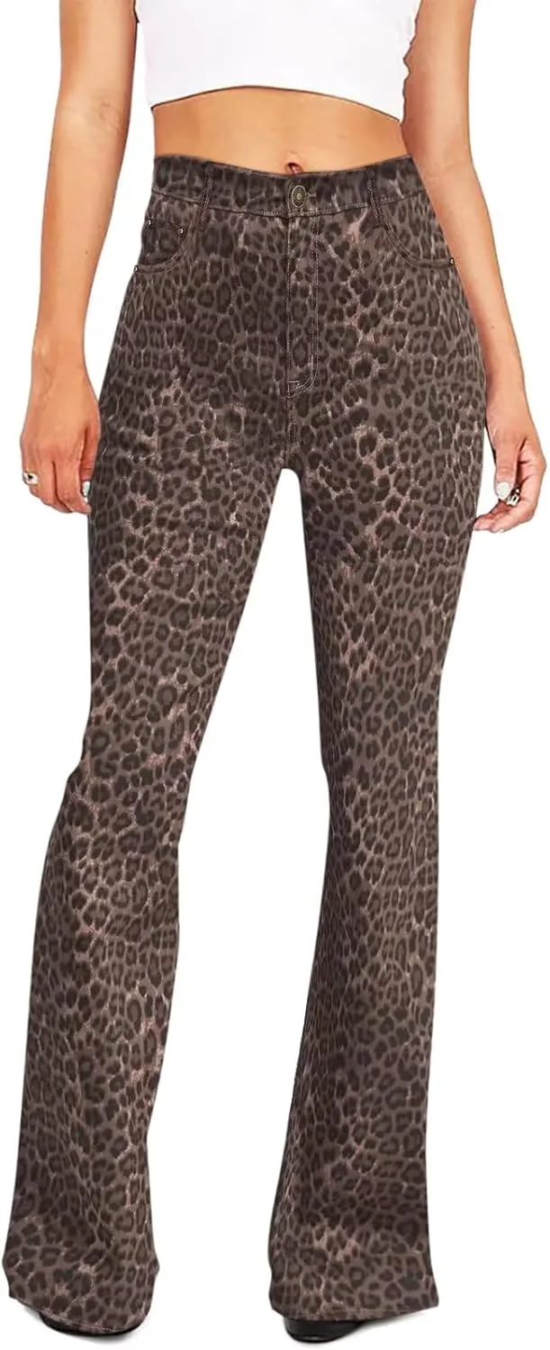 

KDF Flare Jeans для женщин, Bootcut, High Waisted