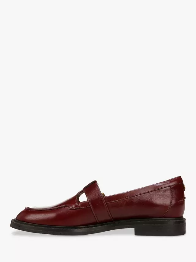 Лоферы Sam Edelman Elaina Leather Mary Jane, цвет french/burgundy — фото 3